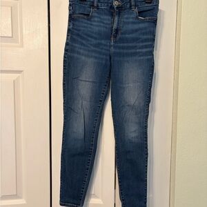 American Eagle Outfitters Dark Blue Skinny Jeans